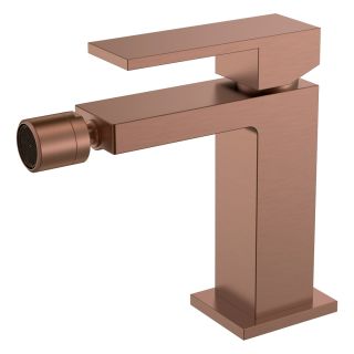 Смеситель для биде Boheme Qubic 476-BRB брашированная бронза